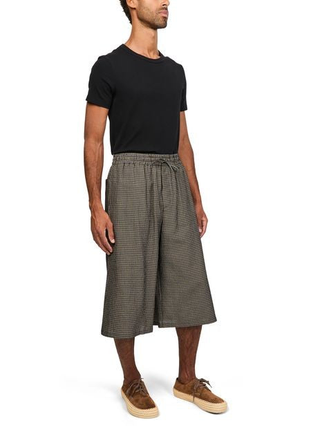 LOEWE Cotton, viscose and linen shorts - Image 2