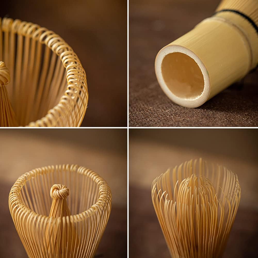 Tea Utensil Hyakuhontachi Tea Strainer Bamboo Matcha Powder Frothing Tool Tea Ceremony Traditional Craft 100-Piece Set (Hyakuhontachi 1PCS)