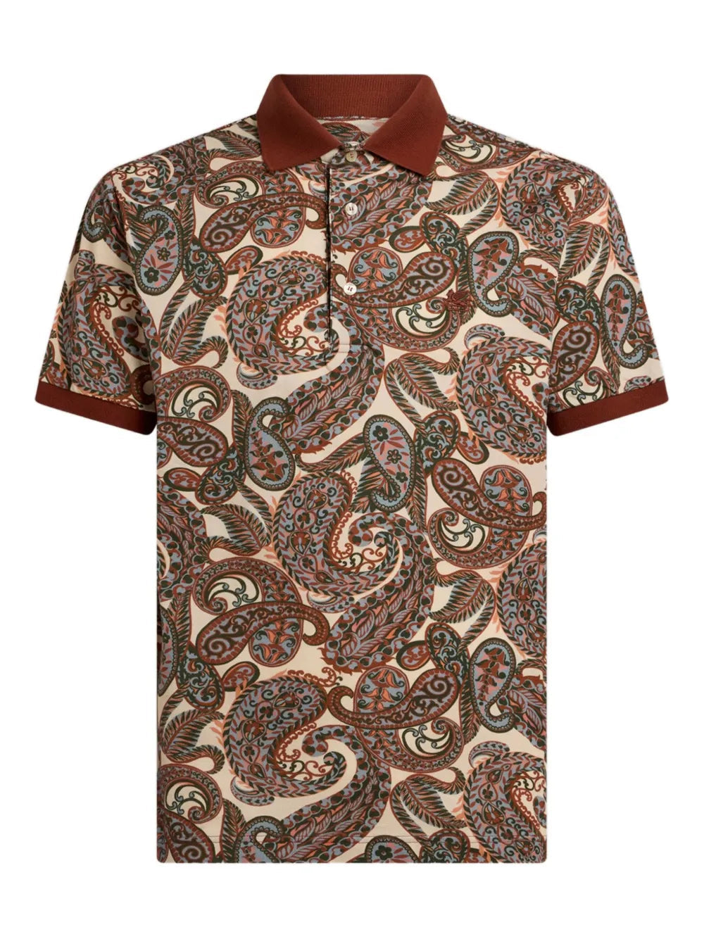 Etro Etro Paisley Print Polo - Image 2