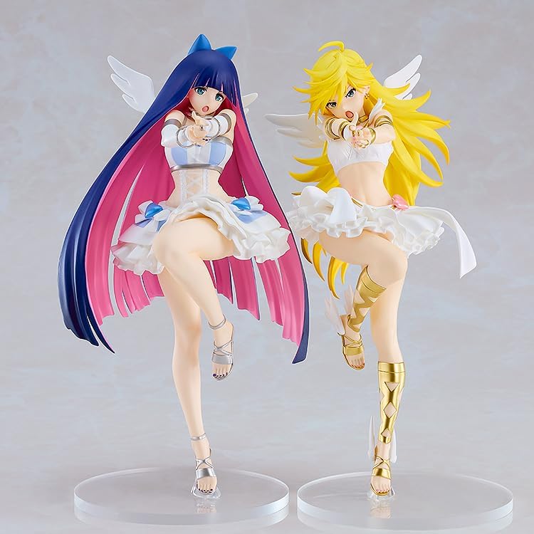 GOOD SMILE COMPANY [GOOD SMILE COMPANY] POP UP PARADE Panty & Stocking with Garterbelt Panty & Stocking Set Repent Ver. L size Non-scale Plastic Pre-painted Finished Product