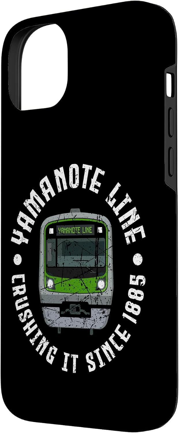 山手線 東京 電車 潰し 1885年以来 お土産 スマホケース iPhone 14 Plus 用