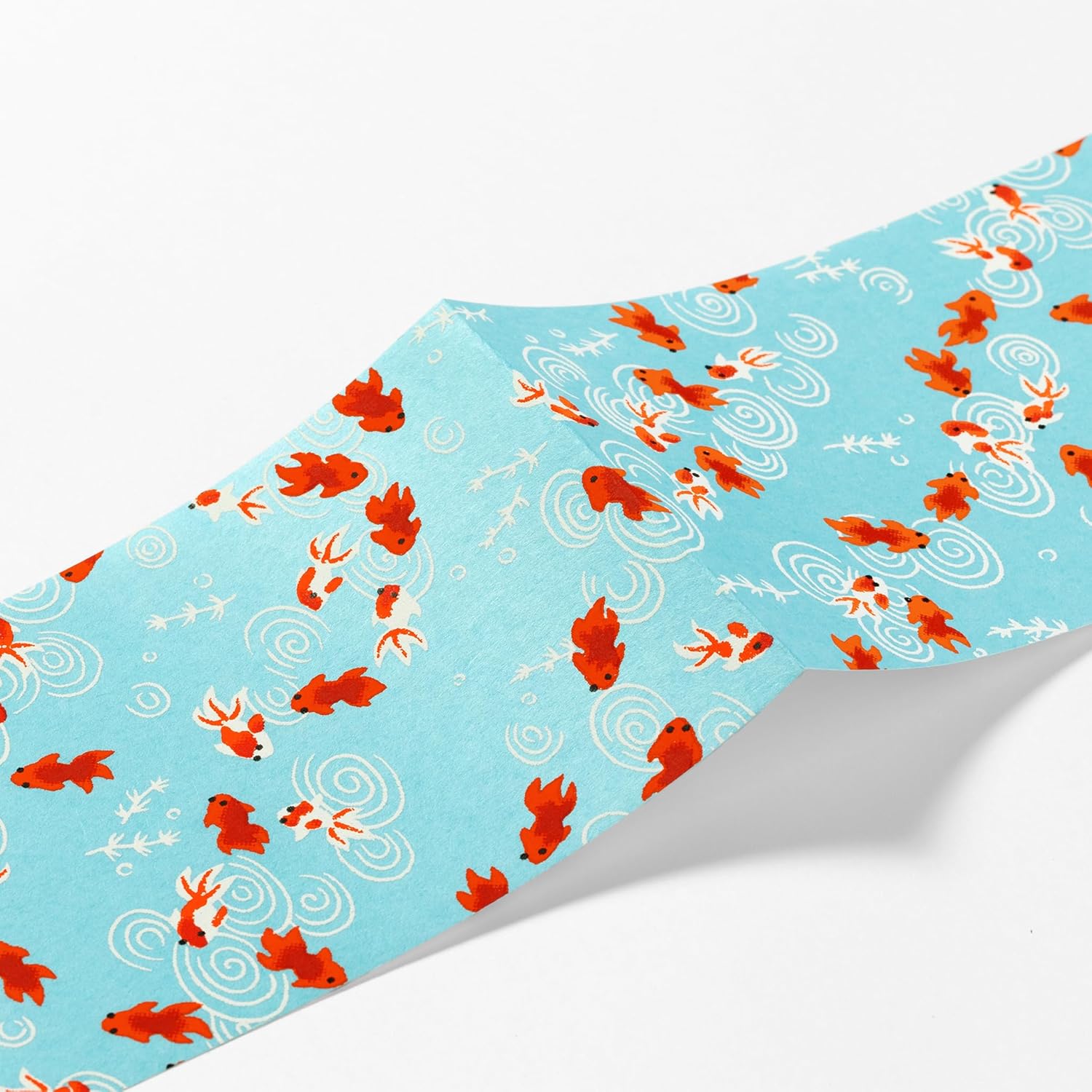 Takeo Paper Products, Japanese Paper Yuzen Summer Teardrop Banner Calendar, Approx. 22.0 x 3.9 inches (560 x 100 mm), Reiwa 8th Year 2026, Wall Hanging, Made in Japan, 3 Western Envelopes, Message