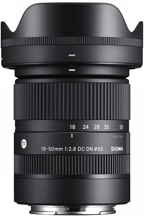 Sigma 18-50mm F2.8 DC DN for Fujifilm X Mount & Kenko Camera Filter MC Protector NEO 55mm Lens Protection 725504