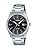 Casio Collection MTP-1302D Watch, Genuine Domestic Product, Black, Bracelet Type