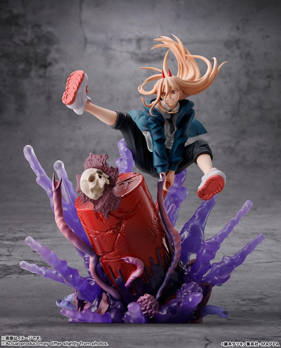 Figuarts Zero Chainsaw Man Power Approx. 9.1 inches (230 mm), PVC & ABS, Pre-painted Complete Figure