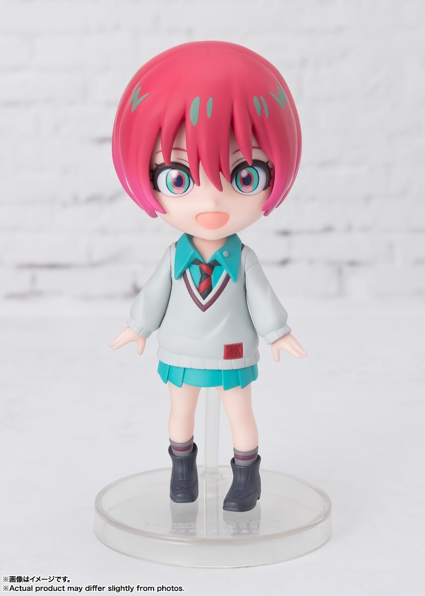 TAMASHII NATIONS Figuarts Mini Mobile Suit Gundam GQuuuuuuuuX, Amate Yuzuriha (Machu), Approx. 3.5 inches (90 mm), PVC & ABS, Pre-painted Action Figure