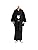 Kyoetsu Men's Kimono Set, Washable, 2-Piece Set, With Crest