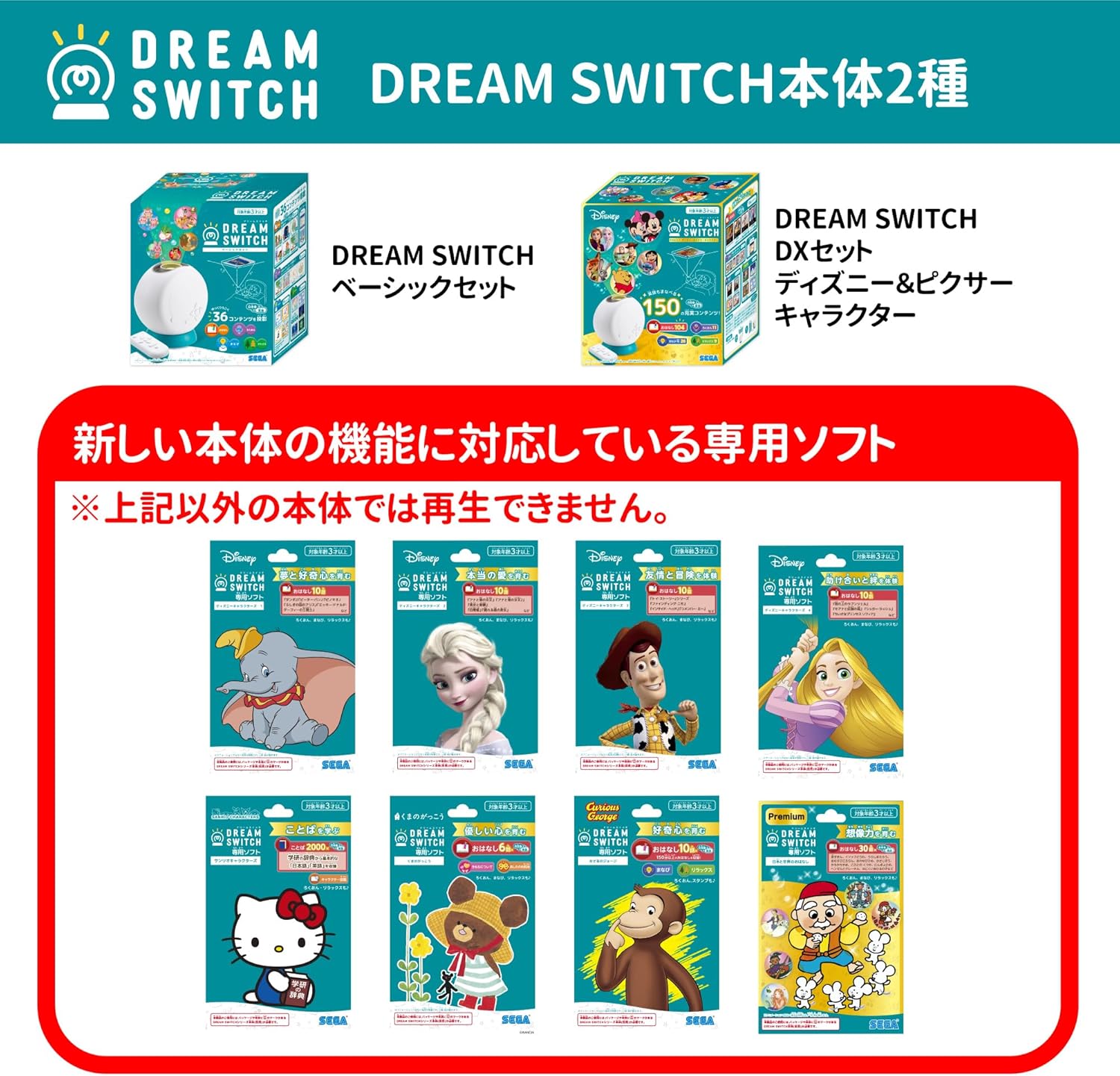 SEGA FAVE DREAM SWITCH (Dream Switch) Basic Set【2025 Ver.】【Japan Toy Award 2025 Digital Category Excellence Award】