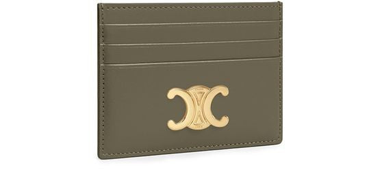 CELINE トリオンフ カードホルダー / シャイニーカーフスキン - Image 2