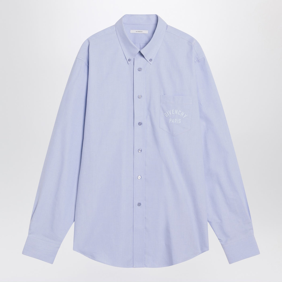 Givenchy Givenchy Light Blue Button Down Shirt In Cotton - Image 2