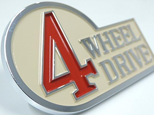 Toyota Land Cruiser 40 FJ40 BJ40 Back Door Emblem 4WD 4WHEEL DRIVE [Rare Genuine Domestic Parts]