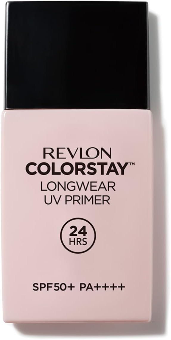 Revlon Color Stay Long Wear UV Primer 001 Pink Beige Makeup Base SPF 50+ PA++++ Sunscreen Anti-Glare Base Makeup Base