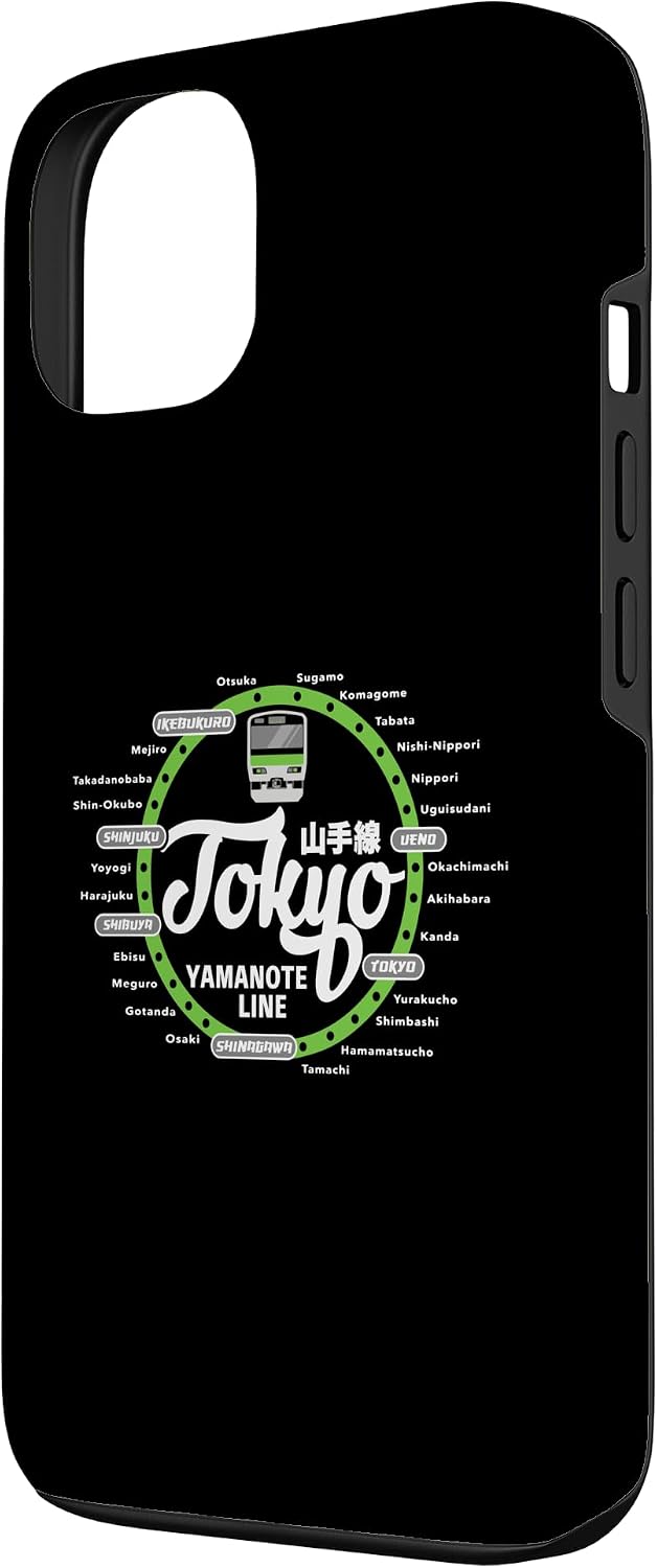 山手線 東京 和漢字 お土産 新宿 渋谷 スマホケース iPhone 13 用
