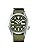 Seiko SBSA055 Men's Watch, Five Sports, Solid Boy Sports Style, Green, Silver