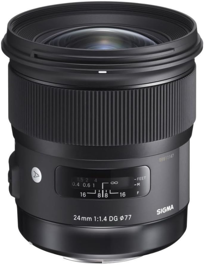 SIGMA Wide-angle lens Art 0.9 inches (24 mm) F1.4 DG HSM