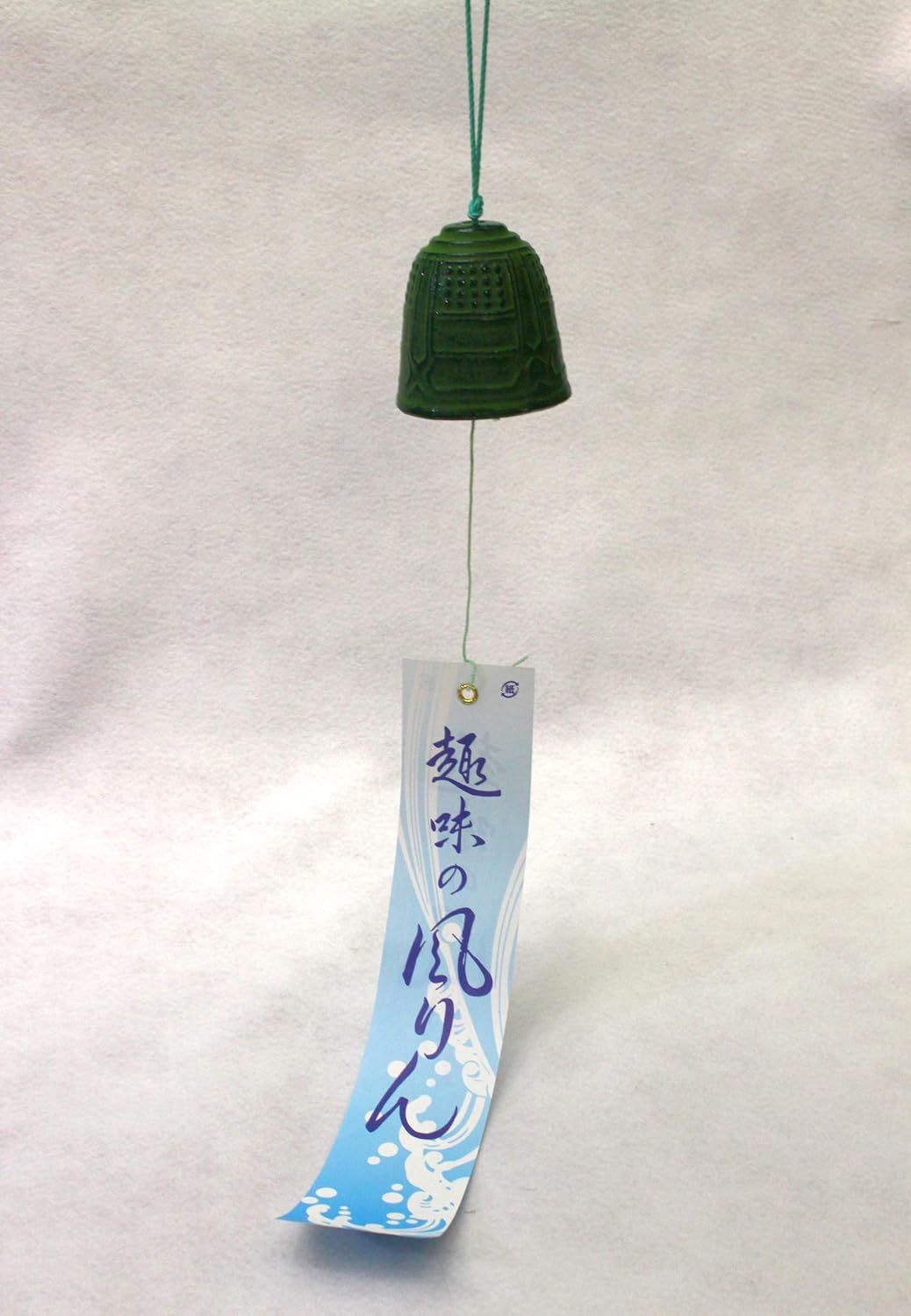Nambu Ironware, Wind Chimes (Large), Traditional Craft, Made in Japan, Heart-Washing, Clear Tones, Hanging, Cast Iron, Wind Chime, Made in Iwate Prefecture, Artisans, Gift, Boxed (Fishing Bell)