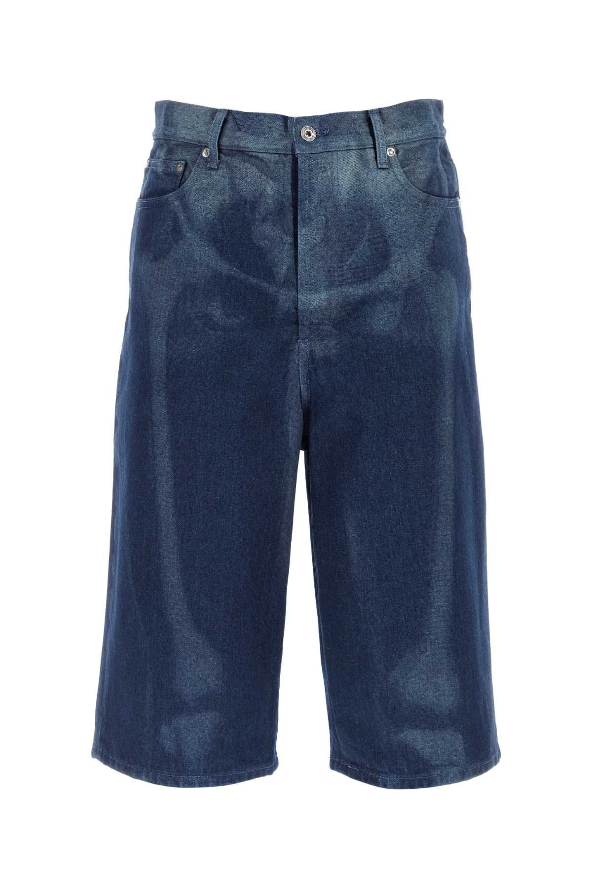 Off Off White Denim Bermuda Shorts - Image 2