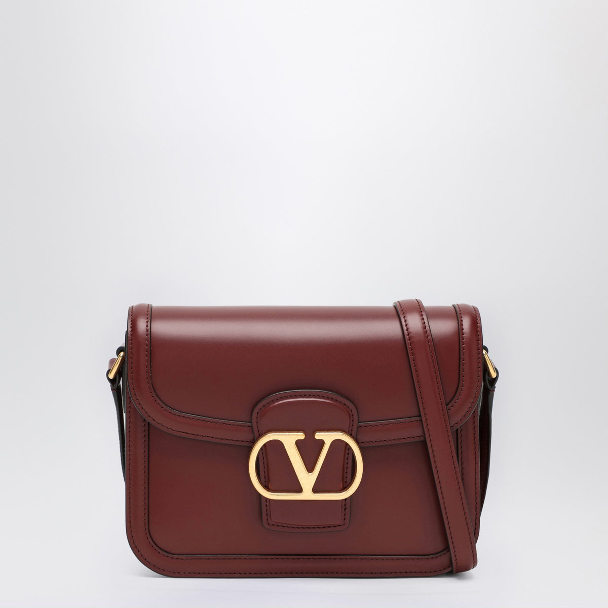 Valentino ボルドーのバレンティーノガラヴァニスモール9トーマンバッグ - Image 2