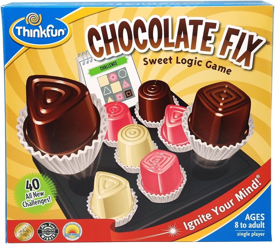 ThinkFun 「チョコレート・フィックス」76330 論理的推理力を育むゲーム 日本語説明書付 8歳~