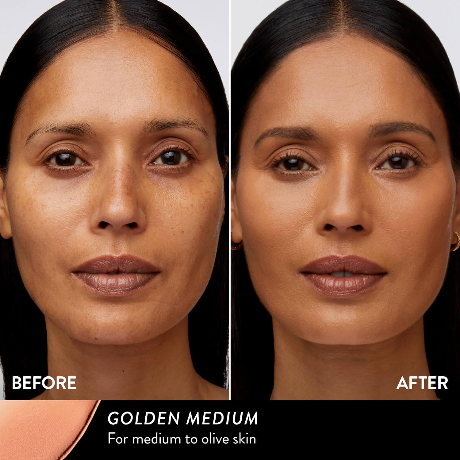 LAURA GELLER NEW YORK Weightless Whip Mousse Foundation - Golden Medium - Lightweight Blurring Foundation Makeup, Buildable, Soft Matte Finish, Minimizes Pores & Fine Lines, Hydrating, Mature Skin