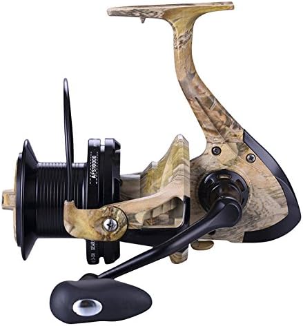 (Orurdo Fishing Equipment) Spinning Reel for Thick Yarn, Far Tossing, and Big Game Fishing, Compatible with Super Big Games, such as Adamant Fishing Surf, Cue, Taman Gala. *For Those With Arm Strength