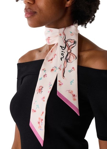Dioriviera Dior Floral Portrait Mitzah Scarf - Image 2