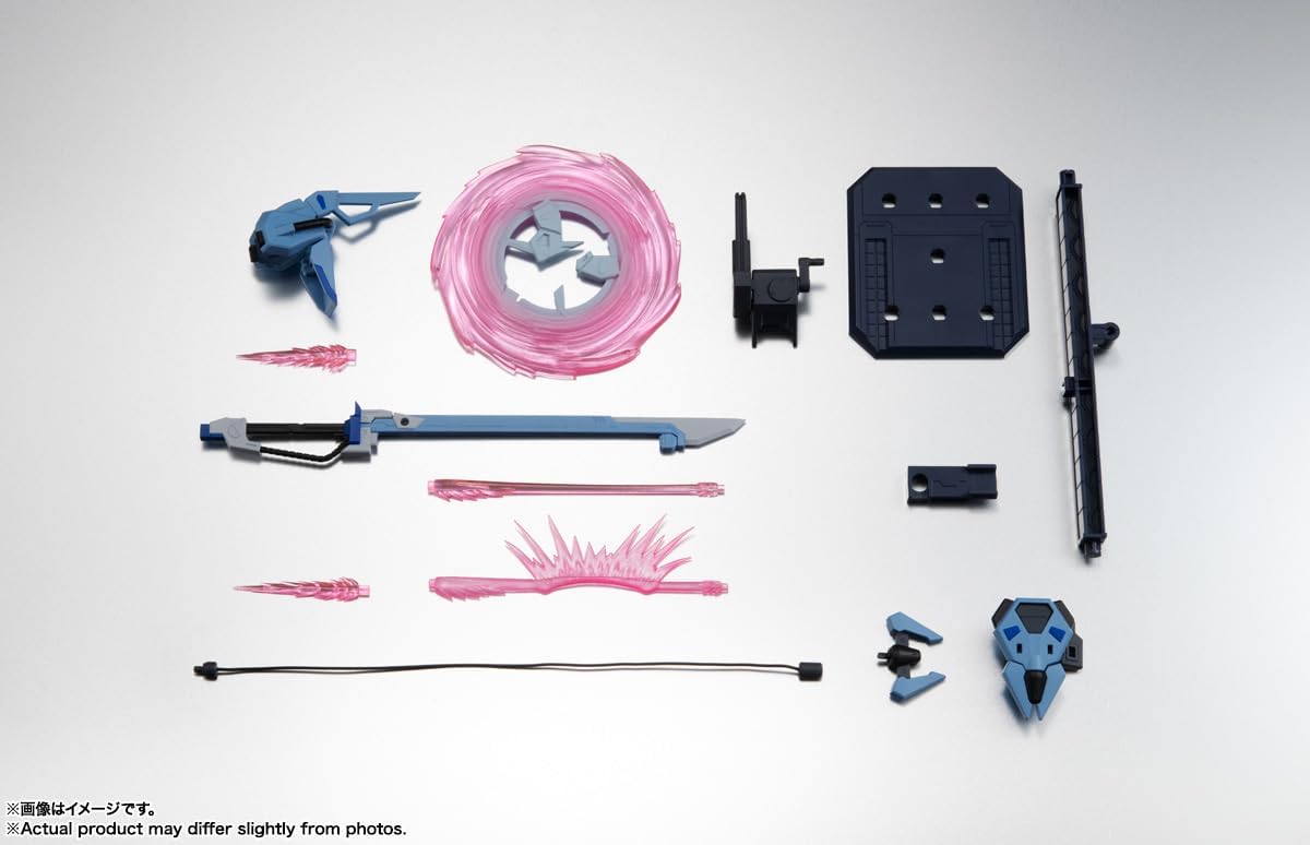 TAMASHII NATIONS Robot Spirits Mobile Suit Gundam SEED AQM/E-X02 Sword Striker & Effect Parts Set Version A.N.I.M.E. Approx. 6.5 inches (165 mm), ABS & PVC Pre-painted Action Figure