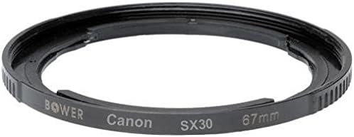 Xit 58mm 0.43x Wide Angle Lens with Lens Ring Adapter for Canon PowerShot SX70 SX60 SX50 SX40 HS SX30 SX20 2X10