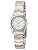 Seiko AQHK431 Alba Quartz Wristwatch, Women's, Standard Model, Rumi Hour and Minute Hand, Silver, Dial color - white, watch