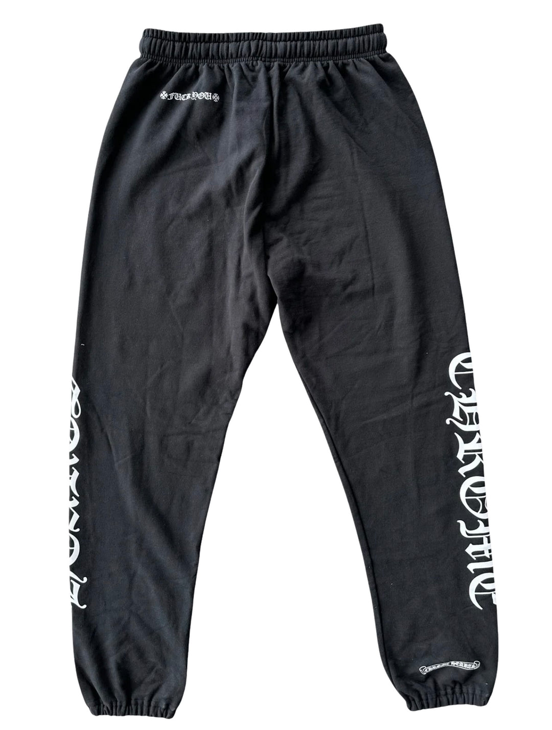 CHROME HEARTS HORSESHOE LOGO 'F*CK YOU' SWEATPANTS