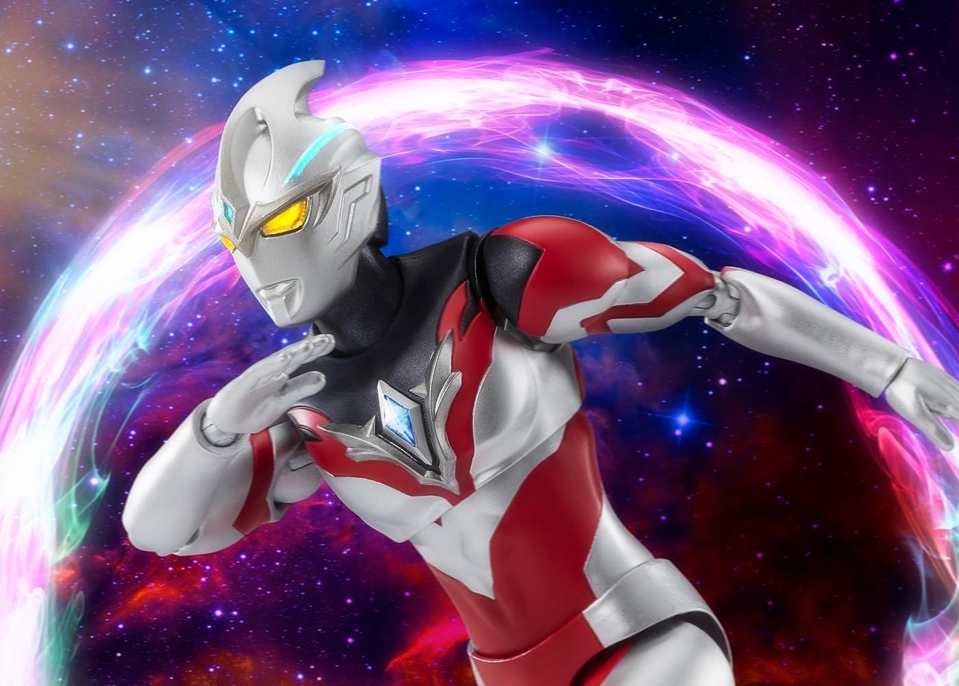 BANDAI SPIRITS S.H. Figuarts Ultraman Arc, Approx. 5.9 inches (150 mm), PVC & ABS, Pre-painted Action Figure