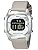 Seiko AFSM703 Alba Watch, Beige, Dial - Negative LCD (Black & White Inverse)
