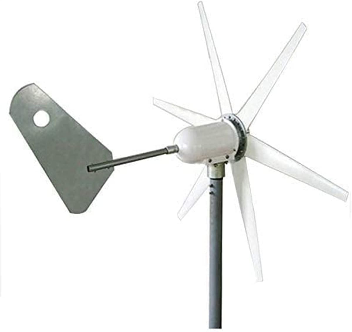 風力タービン、6枚羽根12V 24V風力タービン、1m/秒、風速400W三相風力発電機、24V(24V)