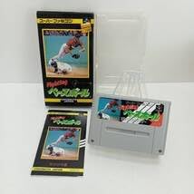 5t6482b1z Fighting Baseball Soft Super Nintendo SFC Coconut Japan SHVC-XH with Box and Instructions Included Game
