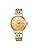 Seiko Watch PRESAGE Cocktail Time, 1.2 inches (30 mm), Mechanical, Automatic Winding, Women's, Case / Band: Yellow Gold / Dial: Yellow Gradient (eggnog)
