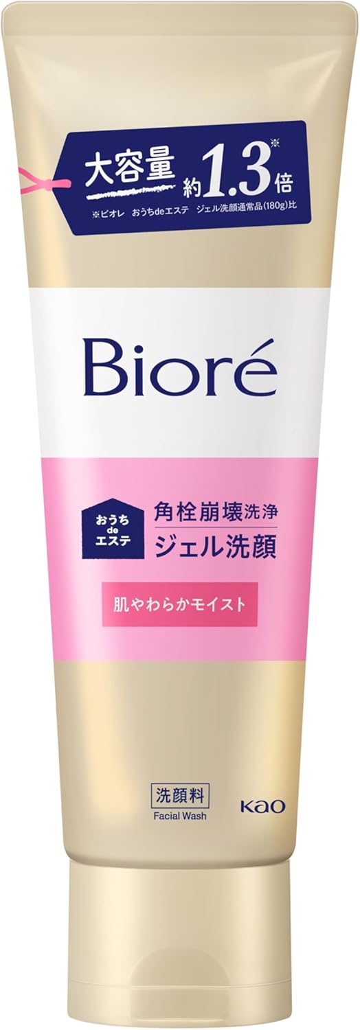Bioré Biore "Ouchi de Este" Face Cleansing Gel For Softness Single Item 240 Grams (x 1) [Exclusive]