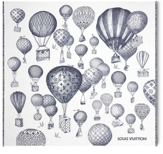LOUIS VUITTON Up And Away Shawl - Image 2