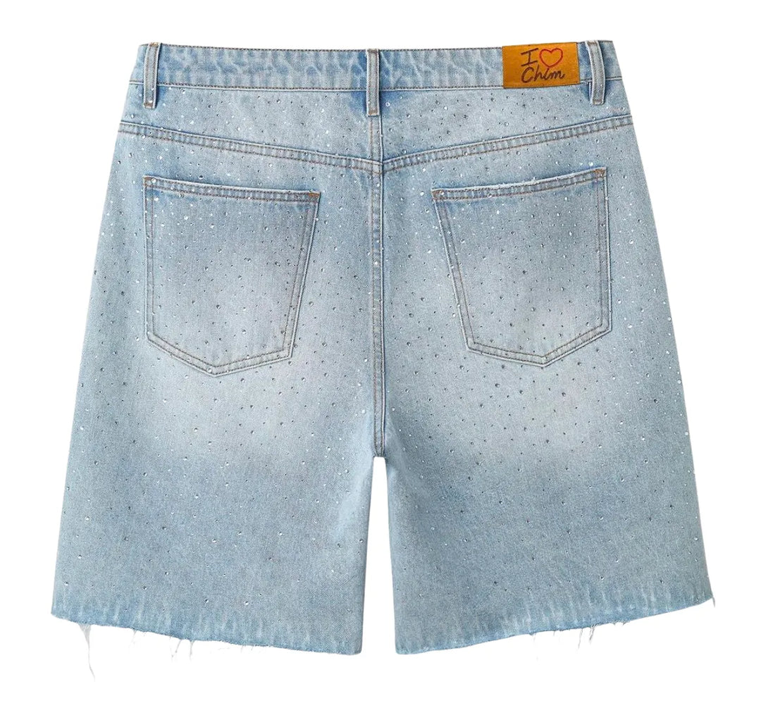 HAPPY MEMORIES DON'T DIE HMDD 'BILLIE JEAN' DENIM SHORTS