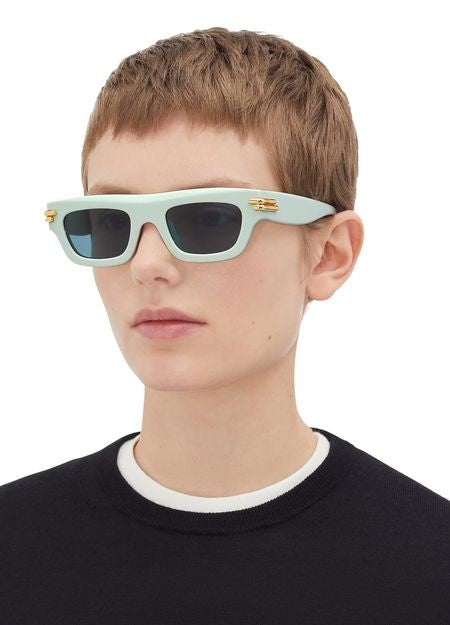 BOTTEGA VENETA Mitre リサイクルアセテート製 レクタンギュラー サングラス - Image 2