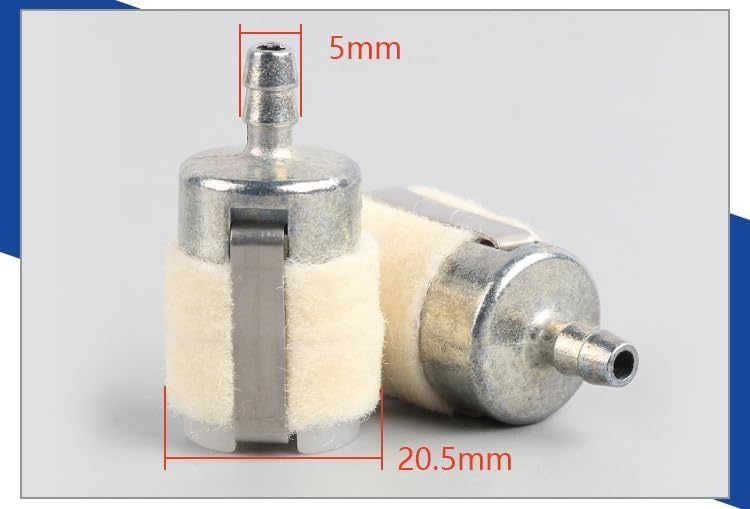 Fuel Filter, Grass Trimmer, Chainsaw, Farm Tool, Garden Tool Parts, Replacement Parts, Pack of 10