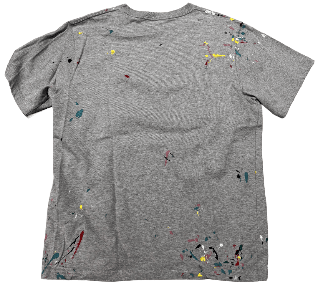DIOR EMBROIDERED PAINT SPLATTER TEE