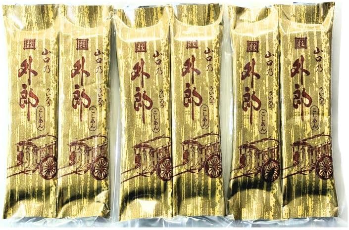 Yamaguchi no Uro, Koshi Aji, 3 Bags, 6 Individual Packaging, Vacuum Packing, Japanese Sweets, Yamaguchi Mikaki, Uiro, Chunky Texture