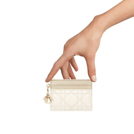Lady Dior Freesia Card Holder - Image 2