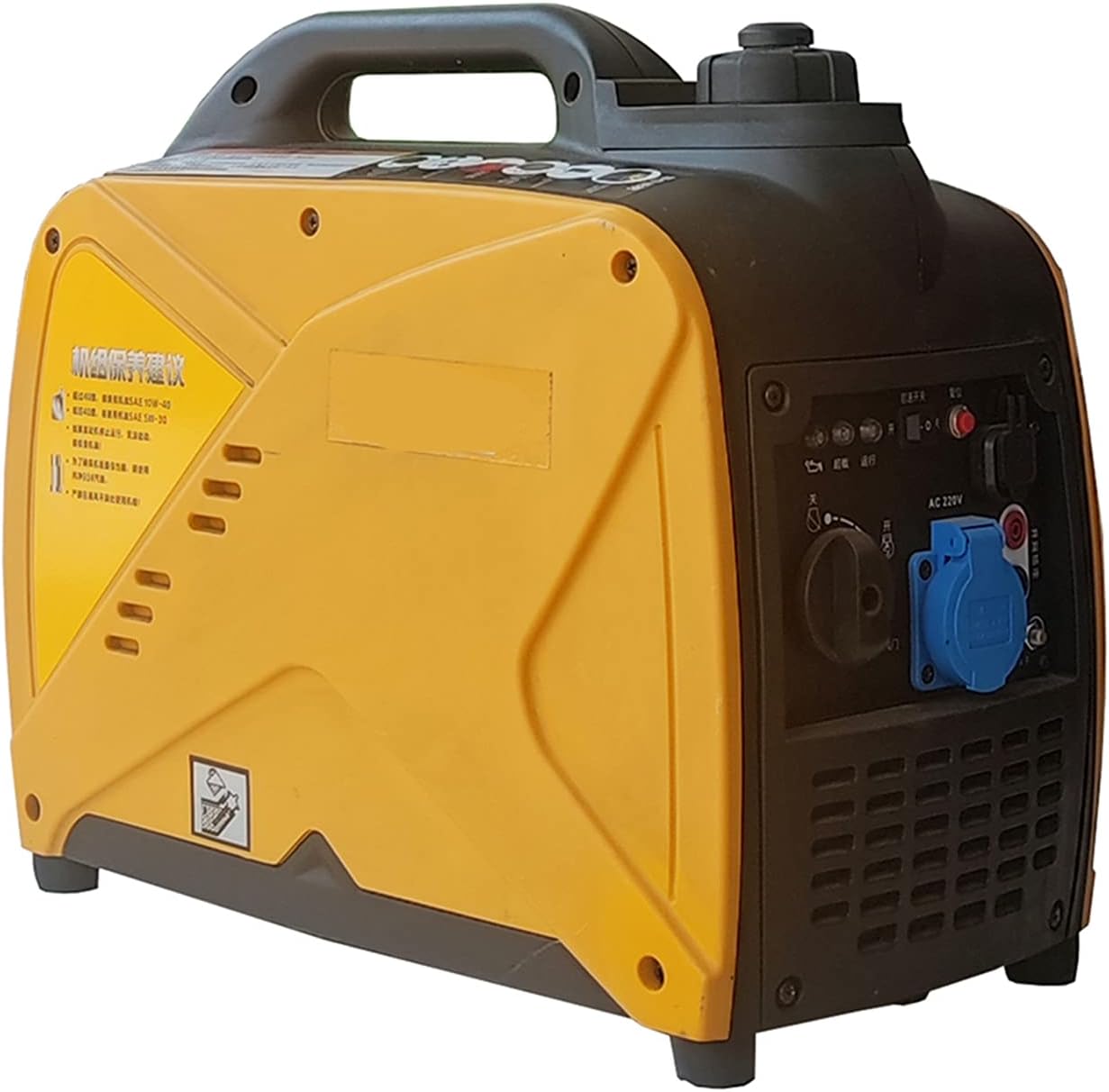 1Kw Portable Gasoline Inverter Generator, Easy Start Gasoline Engine, Lightweight and Compact for Home Camping