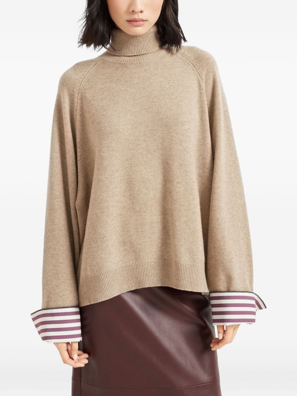 Brunello Cucinelli Cashmere Turtleネックセーター - Image 2