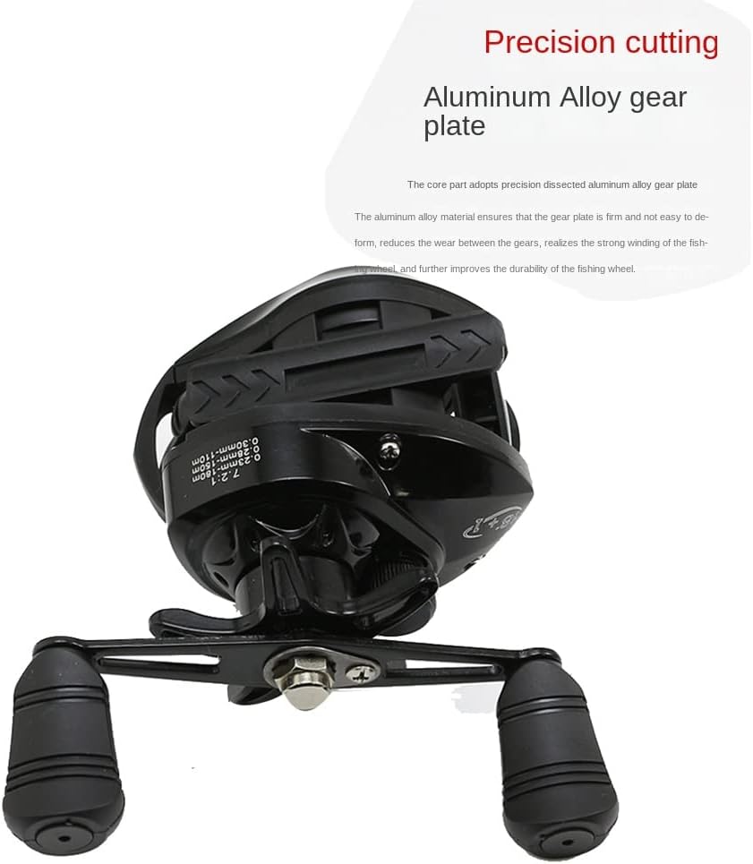 VENOAL Fishing Bait Reel 18+1 Shaft Metal Line Cup Siege Wheel Right Hand