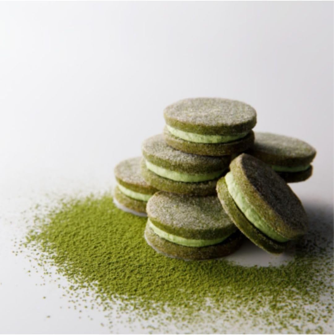 Patisserie Ichiryu Flavorful Tea Premium Milky Sand, Set of 9 | Uses Rice Flour, Produced in Fukuoka Prefecture, Gluten Free Cookies