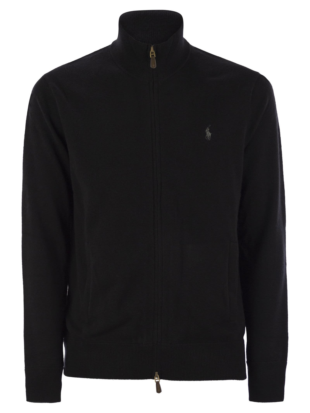 Polo ジップ付きのポロラルフローレンウールセーター - Image 2