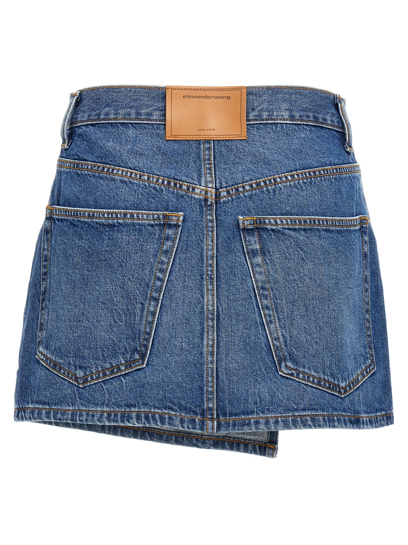 Denim X Alexander Wang デニムxアレクサンダーワンは、「包まれた」スカートを解体しました - Image 2