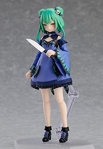figma Holo Live Productions M06788 Junwa Rushia Non-Scale Plastic Pre-painted Action Figure, Dedicated Base Included
